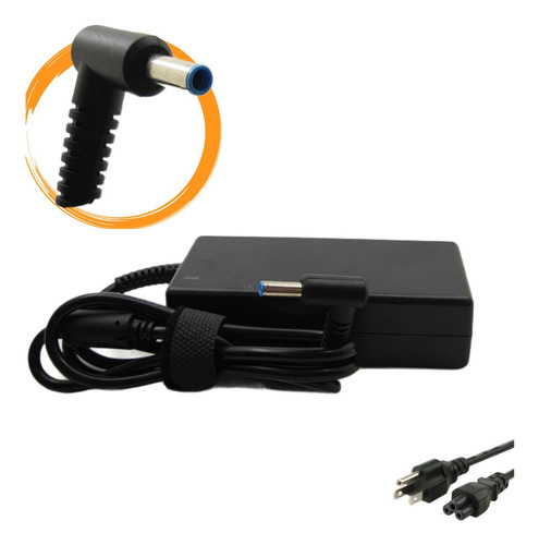 Cargador Para Hp  19.5v 3.33a Punta Azul