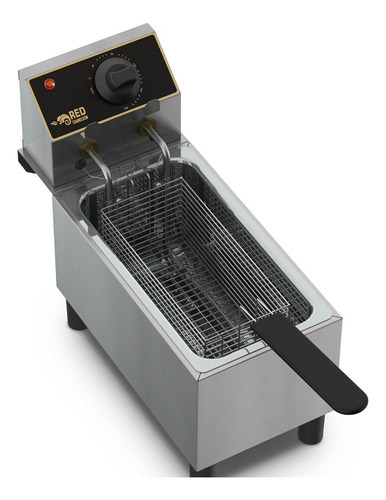 Fritadeira De Mesa 1 Cuba De 15cm E 3 Litros 127v