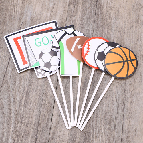 Juego De 5 Unidades Para Decoración De Fiestas De Baloncesto