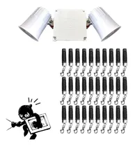 Comprar Alarma Vecinal Sirena Doble 150m Ext\u002Fint Con 30controles 40w