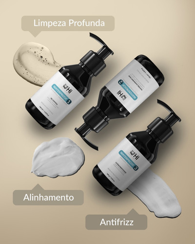 Kit Alinhamento Capilar Waterproof - Mini - 100ml