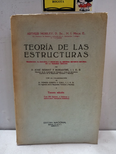 Teoría De Las Estructuras - Arthur Morley - Editora Nacional