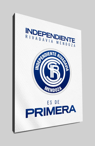 Cuadro Independiente Rivadavia Mendoza Es De Primera 40x30