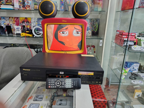Tv Tubo 14 Disney Mickey Com Controle Remoto Original (Usado)