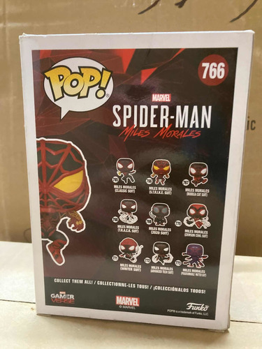 Miles Morales Strike Suit 766 Marvels Spider-man Funko Pop