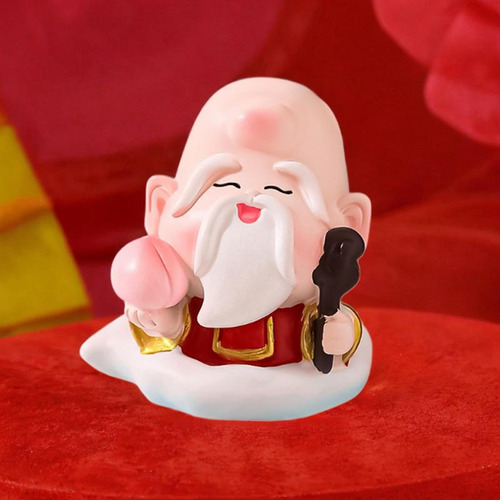 Figura China De Resina De Dibujos Animados Genérica,