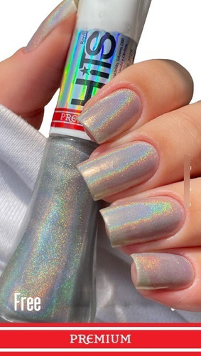 Hits - Esmalte Holográfico 5free - 8ml - Hefesto