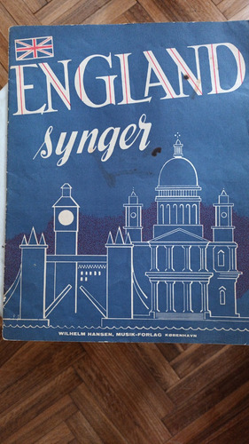 Partitura Canciones Inglesas England Synger