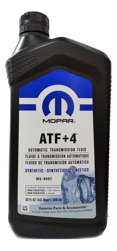 Aceite Transmisión Sintético Atf+4 1lt