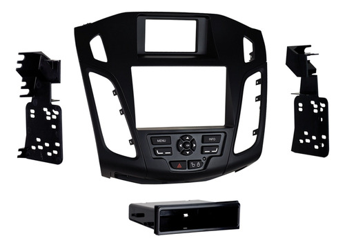 Kit Instalacion Radio Din Doble Individual Para Ford Focus 2