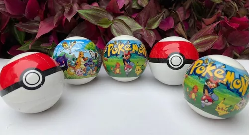 Brinquedo Pokemon Go na Pokebola. Kit Festa e Lembrancinha. Novo e Lacrado.  - Escorrega o Preço