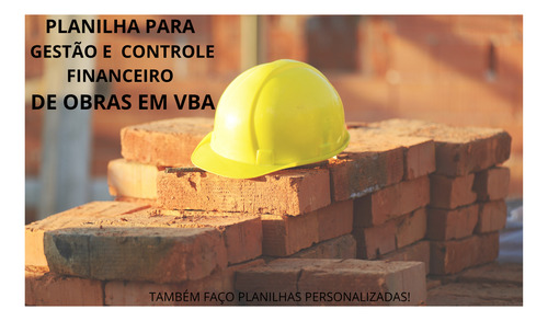 Planilha Controle Financeiro E Gestão De Obras. 3 Imóveis