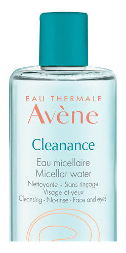 Desmaquillante Agua Micelar Avène Cleanance Para Piel Grasa