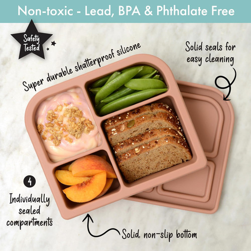 Primastella Snacktainer Caja Bento De Silicona - Fiambrera A