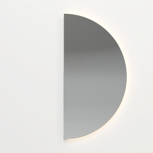 Espejo Semicircular Con Luz Led Diámetros 80 Cm