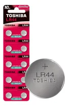 Comprar Pilas Lr44 \u002Fa76\u002Fg13a Alcalinas Toshiba Tipo Boton 10u 1.5v