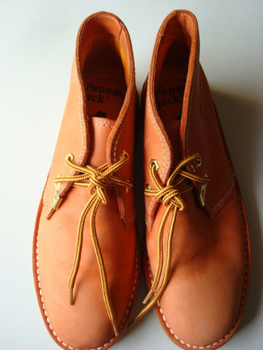 Zapatos Panamá Jack De Cuero Originales, Talla 38-39