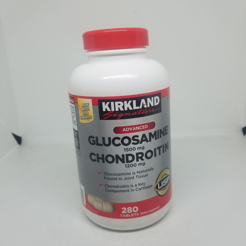 Glucosamine 1500mg-chond. 1200mg - 280 Tab - Kirkland
