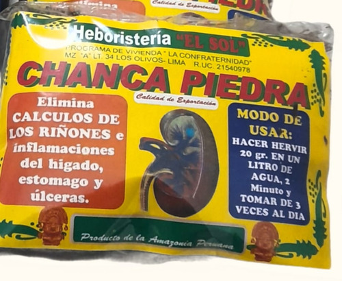 Chancapiedra Hierba Peruana ... 1 Bolsa 