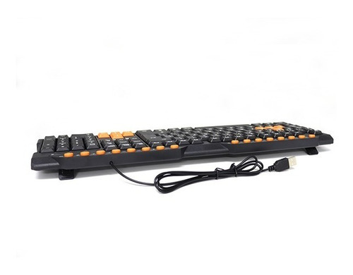 Teclado Basik Tech Multimedia Bst09t Color Del Teclado Negro