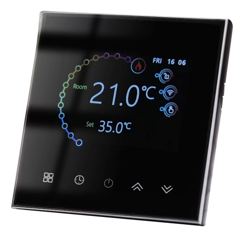Termostato Wifi Inteligente Control Táctil/app/voz Alexa/goo