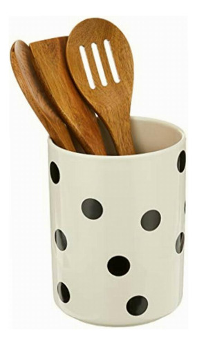 Kate Spade Deco Dot Juego De 4 Utensilios De Cocina, 4