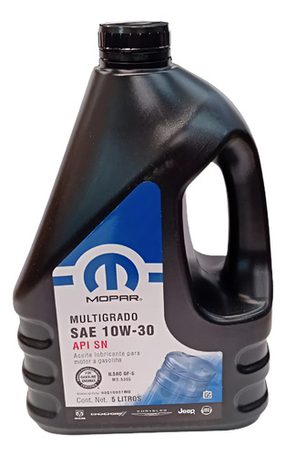 68218931md Aceite De Motor Multigrado Mopar Original