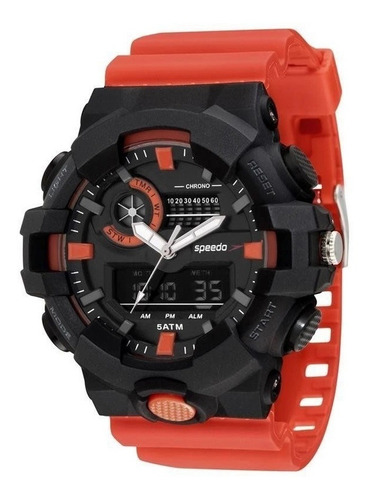 Imagem 2 de 5 de Relógio Speedo Masculino Anadigi 81156g0evnp2