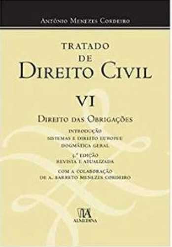 Tratado De Direito Civil Portugues Vi