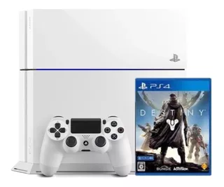 Sony Playstation 4 500gb Destiny Bundle Color Glacier White