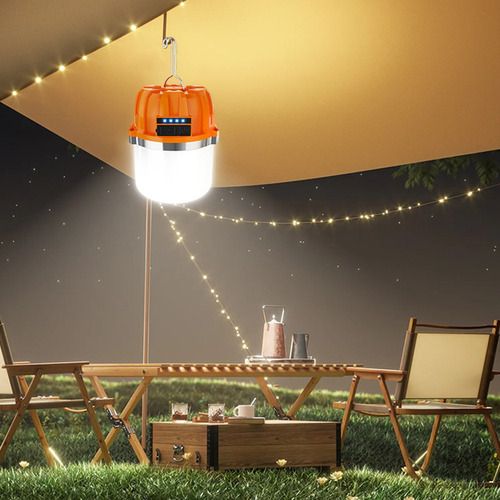 Z Luces Led Recargables De Cristal Usb Para Acampar Al Aire