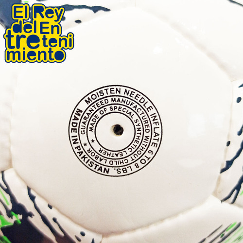 Imagen 3 de 3 de Pelota Expert N5 Fútbol Profesional Cosida A Mano - El Rey