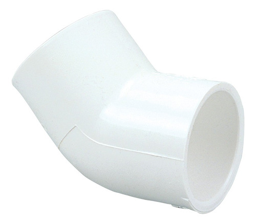 Nibco 417 Series  Codo Pvc A 45.º Schedule 40.  Blanco  1