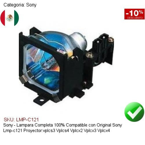 Lampara Compatible Sony Lmp-c121 Vplcs3 Vplcs4 Vplcx2 Vplcx3