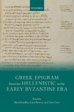 Libro Greek Epigram From The Hellenistic To The Early Byz...