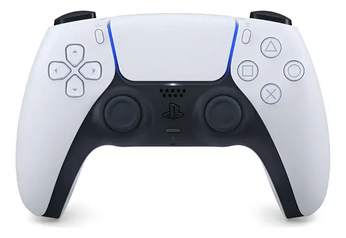 Controle Joystick Sem Fio Sony Playstation Dualsense Branco Branco
