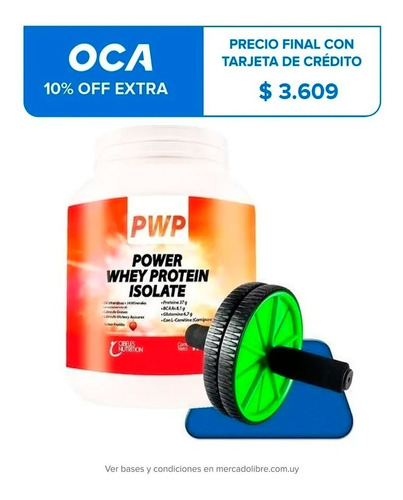 Suplemento Pwp Whey Protein Isolate 1700g Calidad Nº1