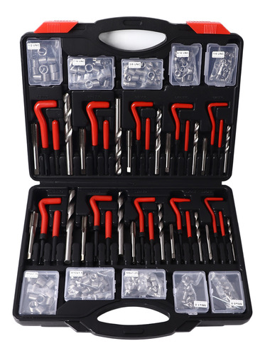 Kit De Reparo De Roscas De 261 Peças Tools Metric Imperial S