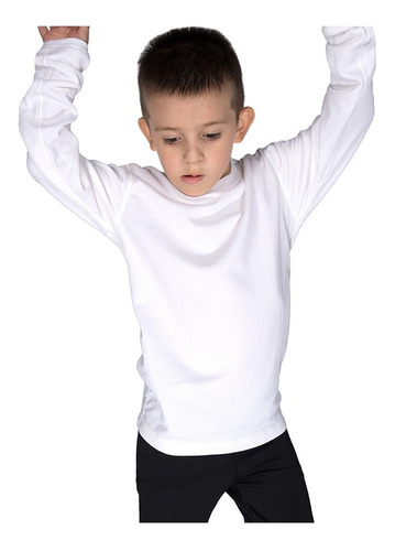 Camiseta Termica Niños Frizada Abrigada Respirable 