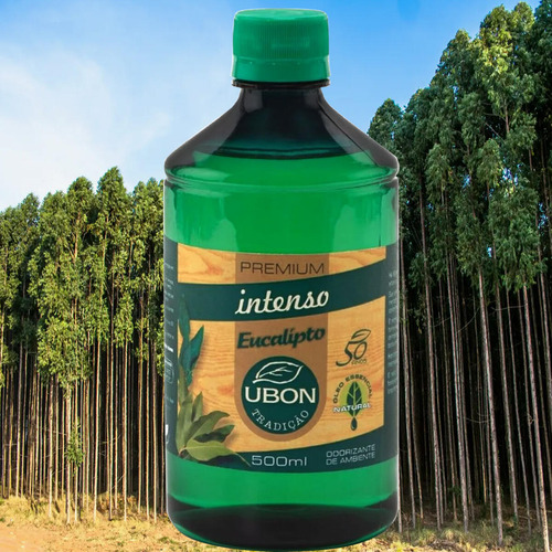 Kit 2 Odorizante De Ambiente Eucalipto Ubon Tradição 500ml
