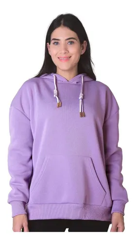 Sudadera sales lila mujer