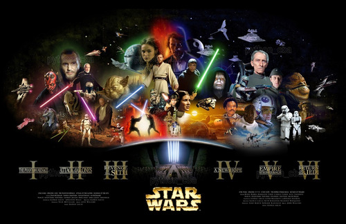Pósters Star Wars / Trilogías - 120x85 - 10 Modelos - Nuevos