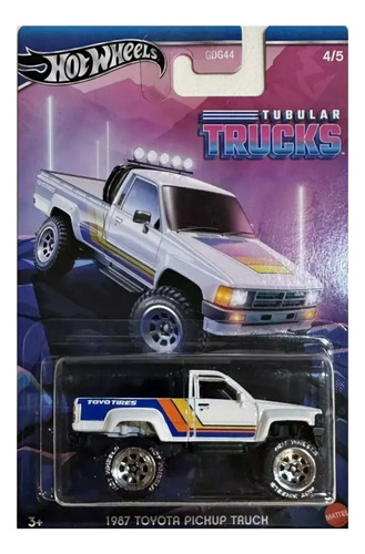 Hot Wheels Conjunto Tubular Trucks - Silver Series Walmart Preto