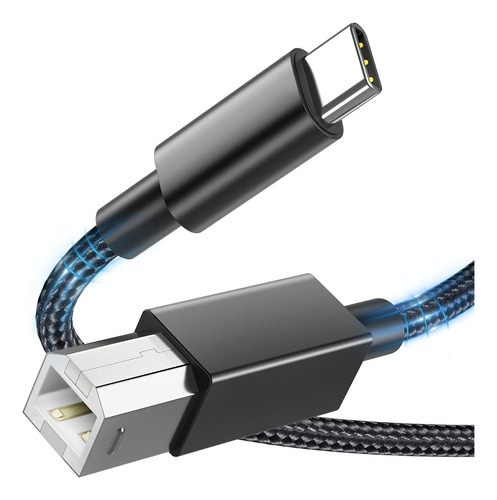 Cable Usb Tipo C A Usb B 2.0 Impresora Para Huawei D14 | D15