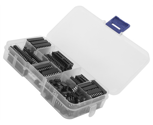 Kit De Surtido Ic, 66 Piezas, Enchufe Para Chips, Pin Plano,