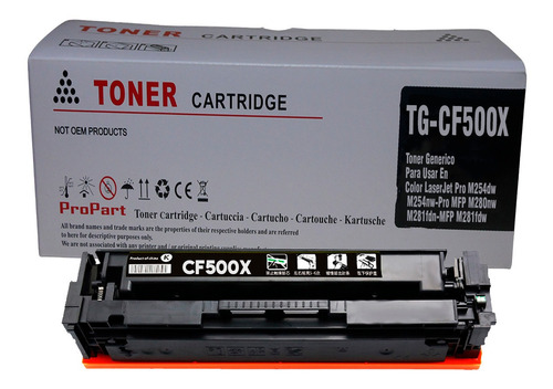 Toner Generico 202x Para Impres Color M254dw  M254nw M280nw