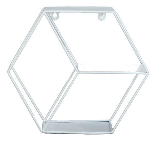 Estante Colgante Hexagonal Simple De Hierro Forjado Hexagona