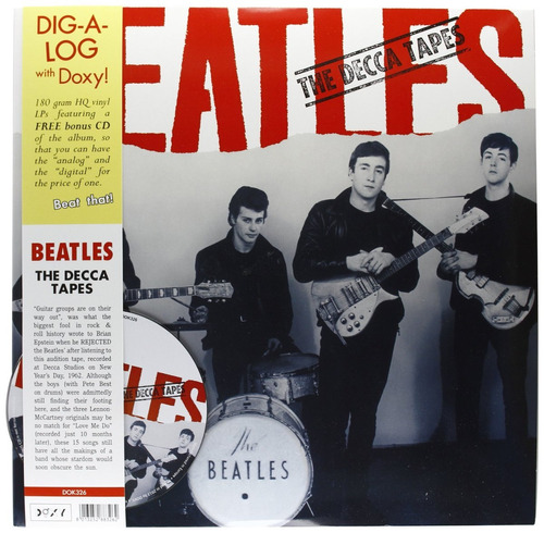 Beatles The The Decca Tapes Importado Lp Vinilo + Cd Nuevo