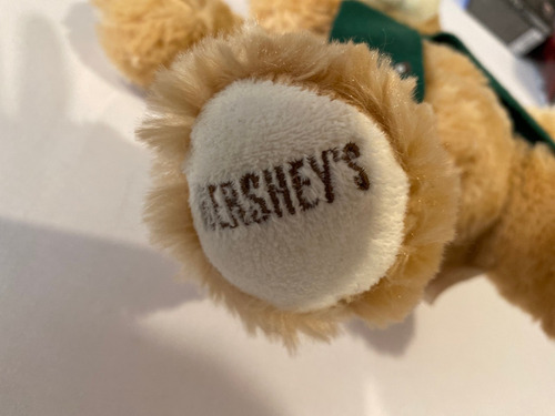 Oso De Peluche Hersheys Osito De Felpa 33cms X 24cms (Usado)