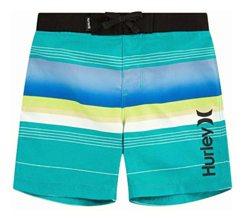 Hurley Boys' Phantom Board Shorts, Aurora Green, 3t